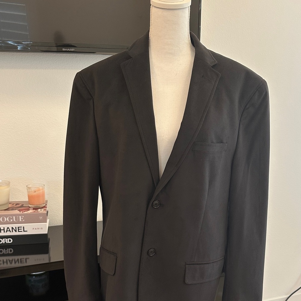 Pronto Uomo Classic Velvet Dinner Black Men's Jacket size XL